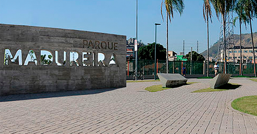 Parque de Madureira recebe pisos intertravados Pavibloco