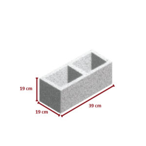 BLOCO 19X19X39- 3 MPa – CLASSE C ALTA DENSIDADE - Pavibloco - Blocos de ...